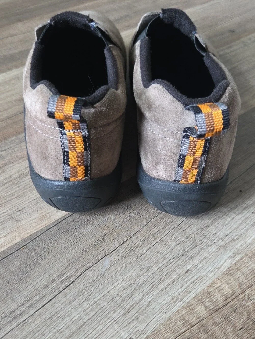 Merrell Kids Slip-On Suede Jungle Moc Taupe Shoes